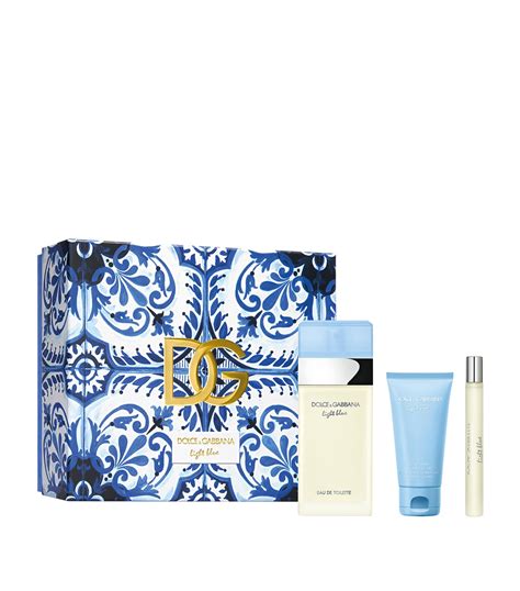 dolce and gabbana light blue 100ml gift set|d&g light blue set.